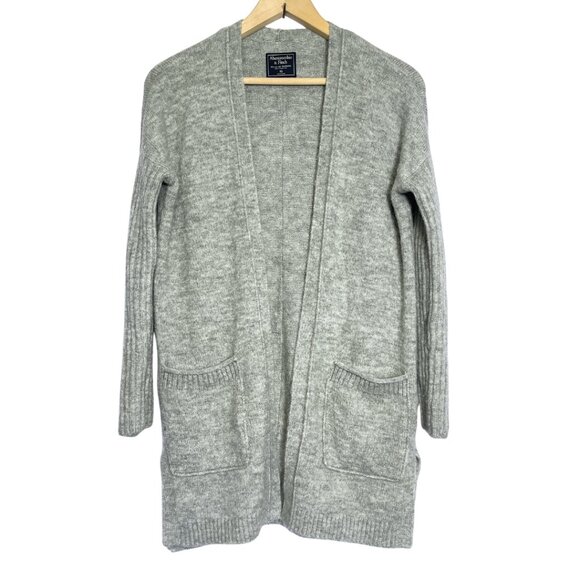 Abercrombie & Fitch Sweaters - Abercrombie & Fitch Cardigan Sweater Womens XS Open Front Knit Academia Cozy